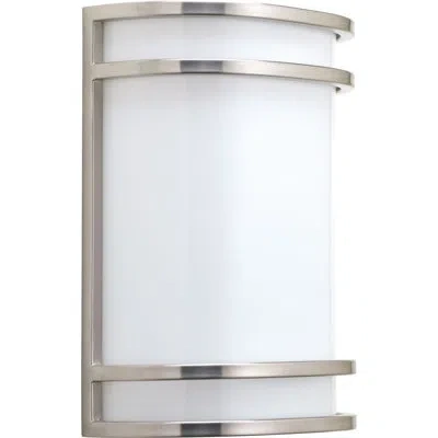 Progress Lighting 1 Light Wall Sconce In Brushed Nickel