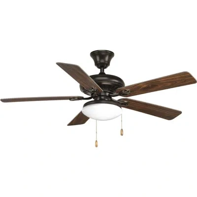 Progress Lighting 2 - Light Universal Ceiling Fan Bowl Light Kit In Antique Bronze