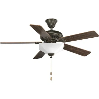Progress Lighting 2 - Light Universal Ceiling Fan Bowl Light Kit In Frosted