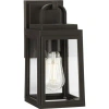 Progress Lighting 2-light Transitional Outdoor Wall Lantern With Durashield In Antique Bronze