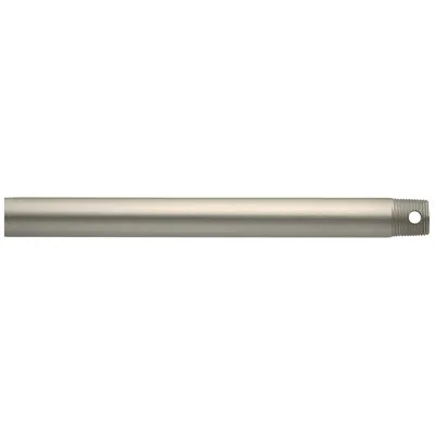 Progress Lighting 36" Single Threaded Ceiling Fan Downrod Brushed Nickel