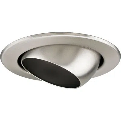 Progress Lighting 4" Eyeball Recessed Trim In Brushed Nickel