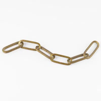 Progress Lighting 48-inch 9-gauge Gilded Silver Square Profile Accessory Chain In Gold