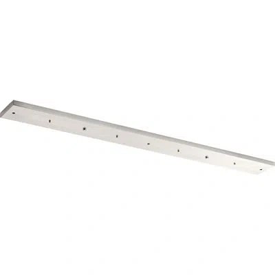Progress Lighting 5-light Canopy Accessory Ceiling Medallion In Brushed Nickel