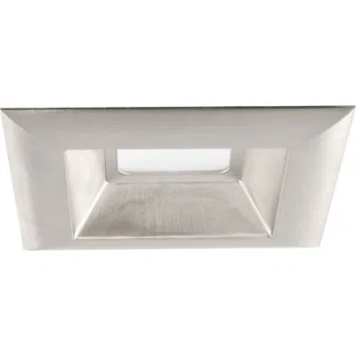 Progress Lighting 6" Baffle Recessed Trim In Brushed Nickel