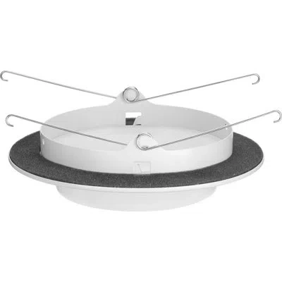 Progress Lighting 6" Recessed Drop Lensed Shower Trim With Frosted Glass Diffuser For 6 In. Housing