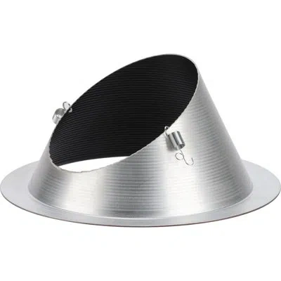 Progress Lighting 6" Recessed Sloped Ceiling Step Baffle Trim For 6" Housing