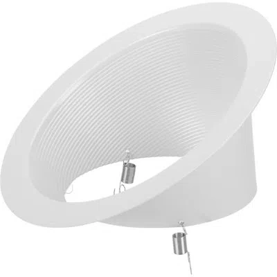 Progress Lighting 6" Recessed Sloped Ceiling Step Baffle Trim For 6" Housing