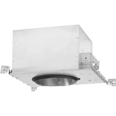 Progress Lighting 6" Steel Recessed Slope Ceiling New Construction Ic Housing For 6" Trim In Unfinished