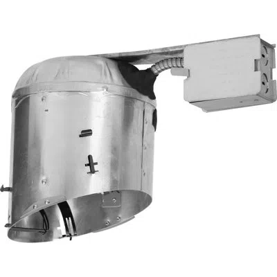 Progress Lighting 6" Steel Recessed Slope Ceiling Remodel Non-ic Housing For 6" Trim In Unfinished