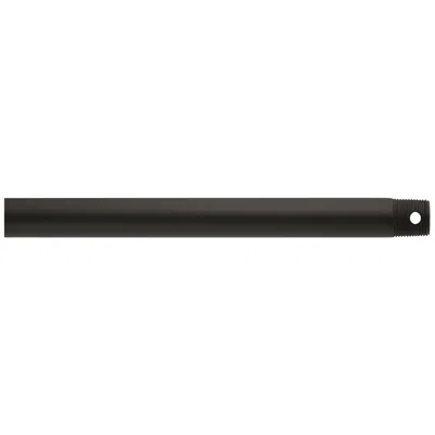 Progress Lighting 60" Threaded Ceiling Fan Downrod Satin Natural Bronze In Black