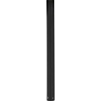 Progress Lighting 72-inch Accessory Ceiling Fan Downrod In Black