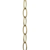 Progress Lighting 9-gauge Chain In Gold