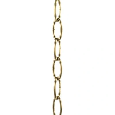 Progress Lighting 9-gauge Chain In Gold