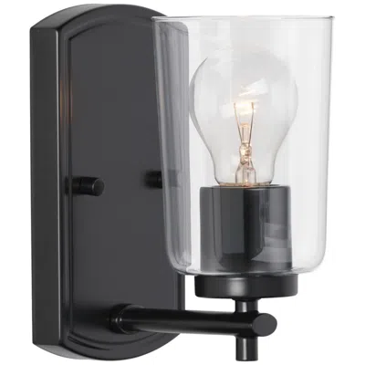 Progress Lighting Adley 1-light Clear Glass New Traditional Vanity Light