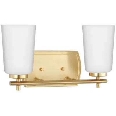 Progress Lighting Adley 2-light Etched Opal Glass Vanity Light