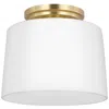 Progress Lighting Adley Collection One-light Etched Opal Glass Flush Mount Light