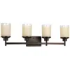 Progress Lighting Alexa Four-light Antique Bronze Bath Light
