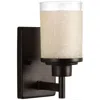 Progress Lighting Alexa One-light Antique Bronze Bath Light