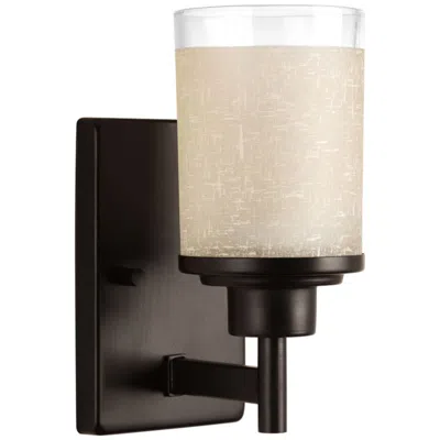 Progress Lighting Alexa One-light Antique Bronze Bath Light