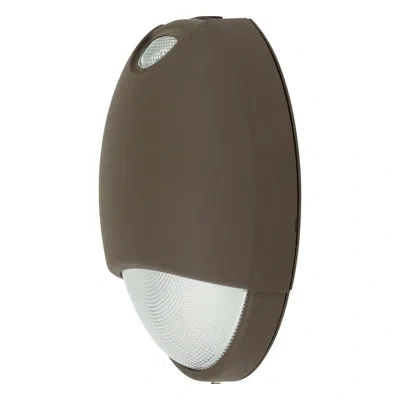 Progress Lighting Aluminium Led 6w Emergency Light In Dark Bronze