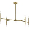 Progress Lighting Arya Collection Eight-light Linear Chandelier