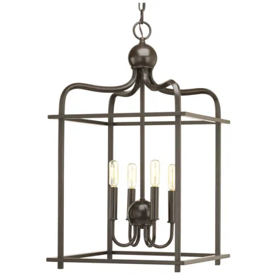 Progress Lighting Assembly Hall Collection Four-light Pendant Light