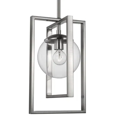 Progress Lighting Atwell Collection One-light Clear Glass Pendant Light
