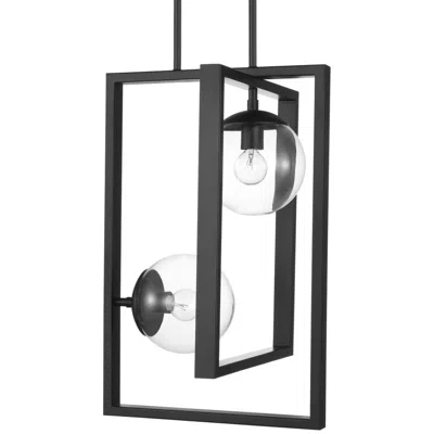Progress Lighting Atwell Collection Two-light Clear Glass Pendant Light