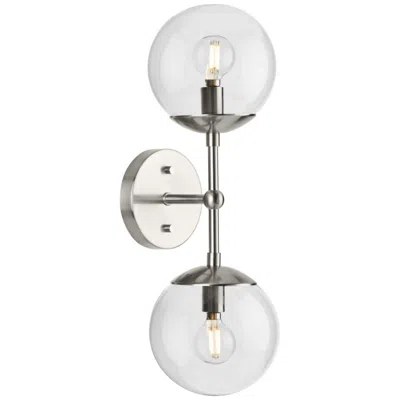 Progress Lighting Atwell Collection Two-light Mid-century Modern Wall Sconce
