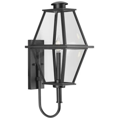 Progress Lighting Bradshaw Collection One-light Clear Glass Medium Outdoor Wall Lantern