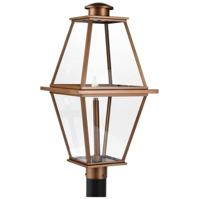 Progress Lighting Bradshaw Collection One-light Clear Glass Outdoor Post Lantern