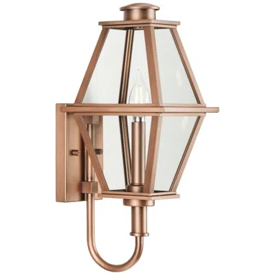 Progress Lighting Bradshaw Collection One-light Clear Glass Small Outdoor Wall Lantern