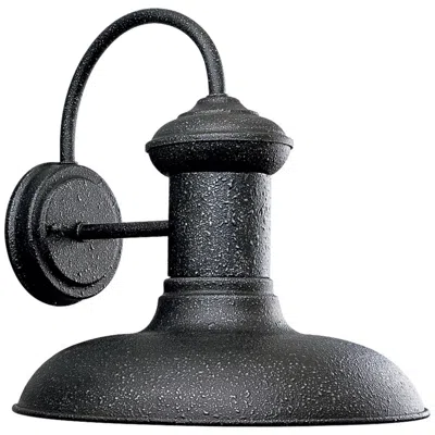 Progress Lighting Brookside Collection One-light Large Wall Lantern In Black