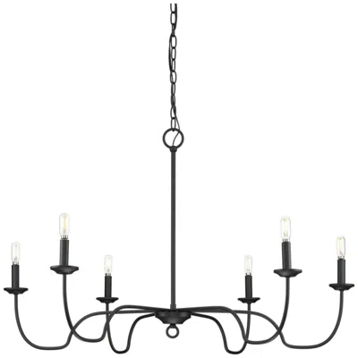 Progress Lighting Canebrake Collection Six-light Chandelier Light