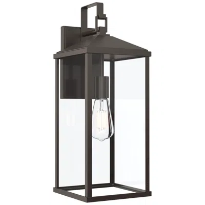 Progress Lighting Cantley Extra Large Outdoor Wall  Lantern With Clear Glass Panels