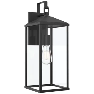 Progress Lighting Cantley Extra Large Outdoor Wall  Lantern With Clear Glass Panels