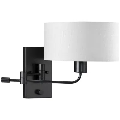 Progress Lighting Carrick Collection One-light Summer Linen Shade Wall Light