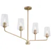 Progress Lighting Celino Four-light Linear Chandelier