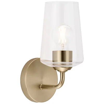 Progress Lighting Celino One-light Wall Sconce In Gold