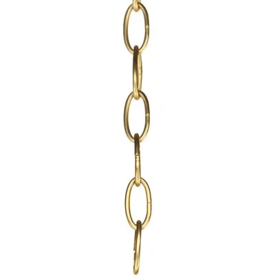Progress Lighting Chain Or Chain Break In Natural Brass