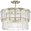 Progress Lighting Chevall 3 - Light Pendant In Gilded Silver