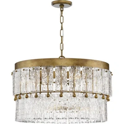 Progress Lighting Chevall 6 - Light Chandelier In Gold Ombre