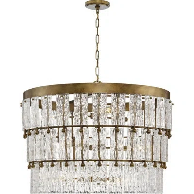 Progress Lighting Chevall 9 - Light Chandelier In Gold Ombre