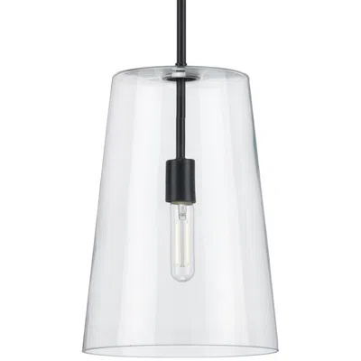 Progress Lighting Clarion Collection One-light Clear Glass Pendant Light