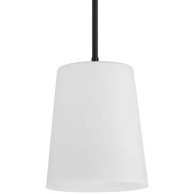 Progress Lighting Clarion Collection One-light Etched White Pendant P500429