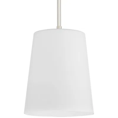 Progress Lighting Clarion Collection One-light Etched White Pendant P500429
