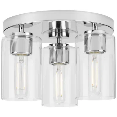 Progress Lighting Cofield Collection 12 In. Three-light Flush Mount P350237