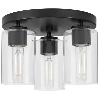 Progress Lighting Cofield Collection 12 In. Three-light Flush Mount P350237