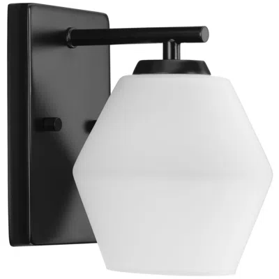 Progress Lighting Copeland Collection One-light Mid-century Modern Vanity Light In Multi
